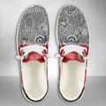 NCAA Ohio State Buckeyes Custom Name Hey Dude Shoes 08 M79