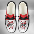 NCAA Ohio State Buckeyes Custom Name Hey Dude Shoes 09 M79
