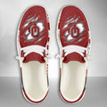NCAA Oklahoma Sooners Custom Name Hey Dude Shoes 07 M7