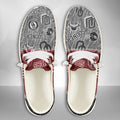NCAA Oklahoma Sooners Custom Name Hey Dude Shoes 08 M79