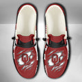 NCAA Oklahoma Sooners Custom Name Hey Dude Shoes 11 M79