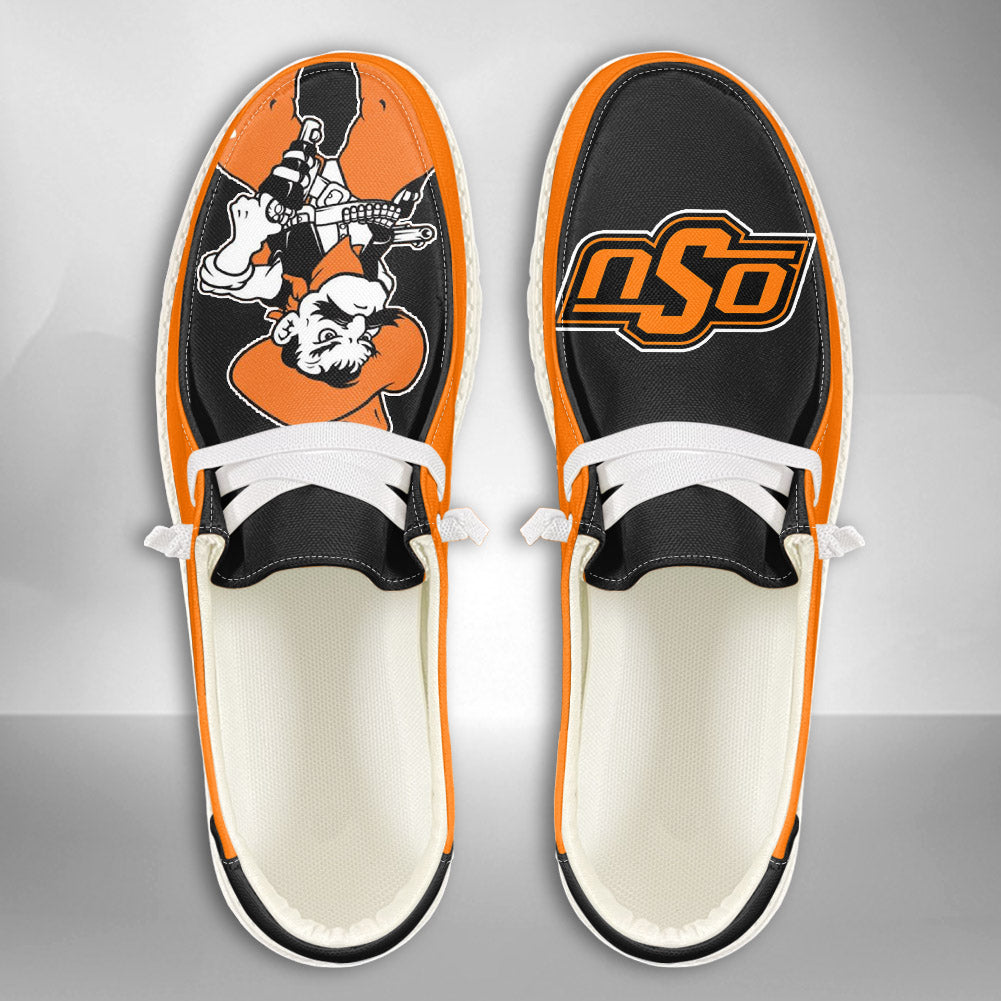 NCAA Oklahoma State Cowboys - Custom Name Hey Dude Shoes 02