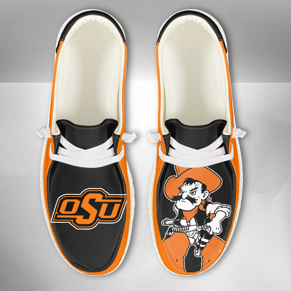 NCAA Oklahoma State Cowboys - Custom Name Hey Dude Shoes 02