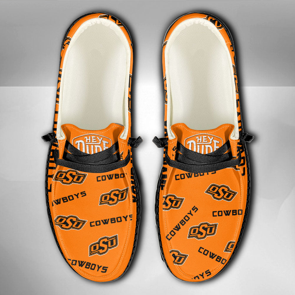 NCAA Oklahoma State Cowboys - Custom Name Hey Dude Shoes 02