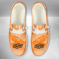 NCAA Oklahoma State Cowboys Custom Name Hey Dude Shoes 03 M7