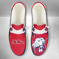 NCAA Ole Miss Rebels - Custom Name Hey Dude Shoes 02
