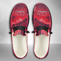 NCAA Ole Miss Rebels Custom Name Hey Dude Shoes 03 M7