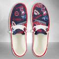 NCAA Ole Miss Rebels Custom Name Hey Dude Shoes 04 M79