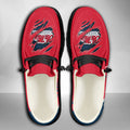 NCAA Ole Miss Rebels Custom Name Hey Dude Shoes 06