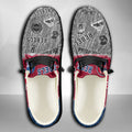NCAA Ole Miss Rebels Custom Name Hey Dude Shoes 08 M79