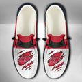 NCAA Ole Miss Rebels Custom Name Hey Dude Shoes 09 M79