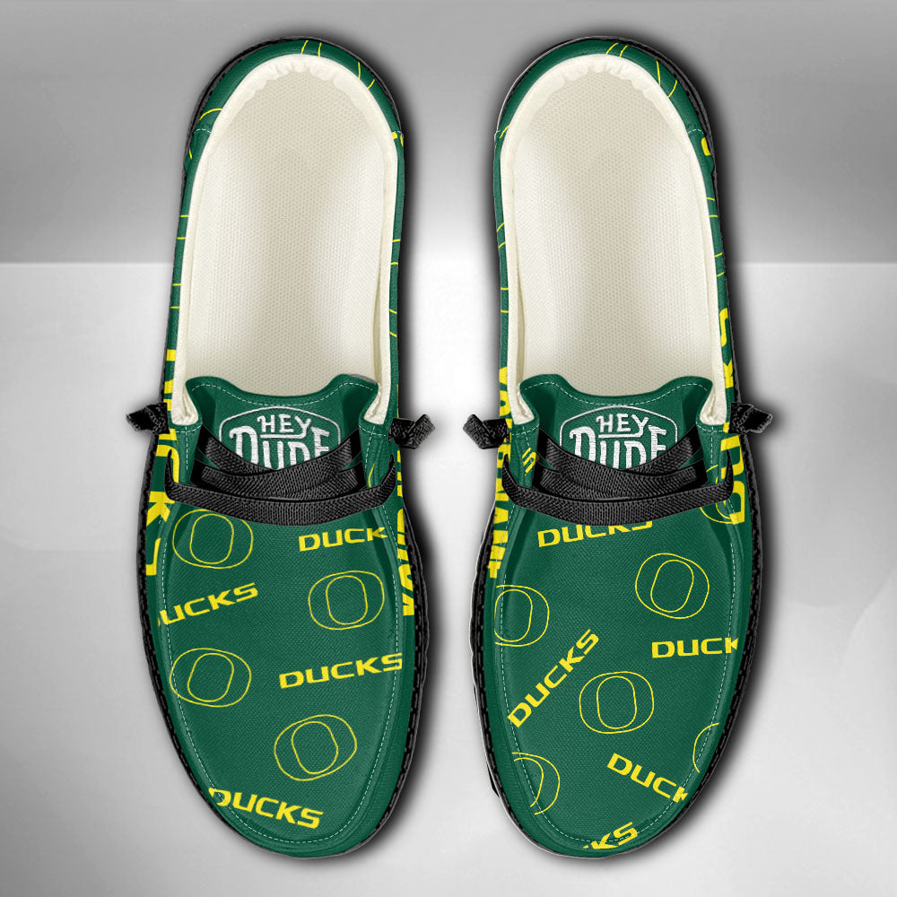 NCAA Oregon Ducks - Custom Name Hey Dude Shoes 02