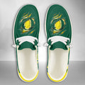 NCAA Oregon Ducks Custom Name Hey Dude Shoes 06