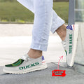 NCAA Oregon Ducks Custom Name Hey Dude Shoes 13 M79