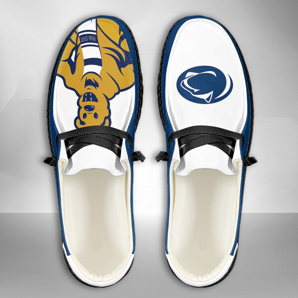 NCAA Penn State Nittany Lions - Custom Name Hey Dude Shoes 02