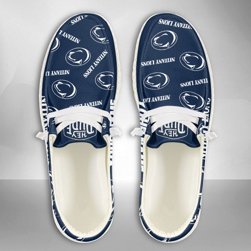 NCAA Penn State Nittany Lions - Custom Name Hey Dude Shoes X03