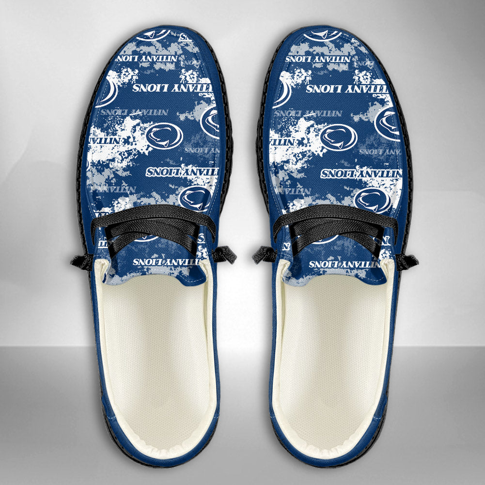NCAA Penn State Nittany Lions Custom Name Hey Dude Shoes 05 M79