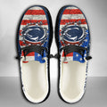 NCAA Penn State Nittany Lions Custom Name Hey Dude Shoes 07 M79