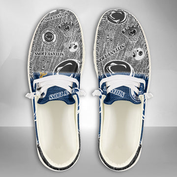 NCAA Penn State Nittany Lions Custom Name Hey Dude Shoes 08 M79
