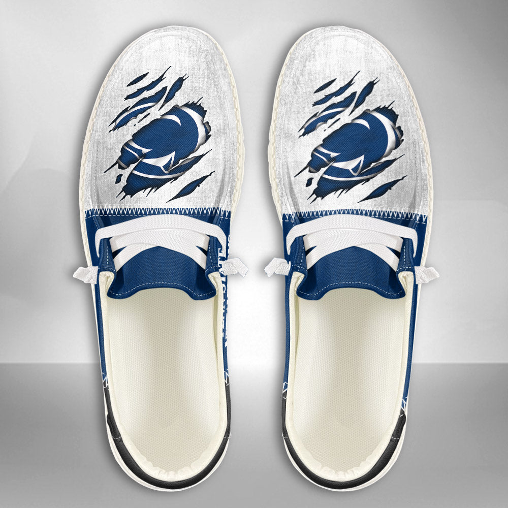 NCAA Penn State Nittany Lions Custom Name Hey Dude Shoes 09 M79