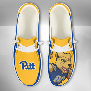 NCAA Pittsburgh Panthers - Custom Name Hey Dude Shoes 02