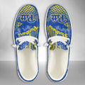 NCAA Pittsburgh Panthers Custom Name Hey Dude Shoes 03 M7