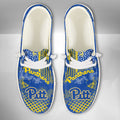 NCAA Pittsburgh Panthers Custom Name Hey Dude Shoes 03 M7