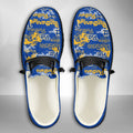 NCAA Pittsburgh Panthers Custom Name Hey Dude Shoes 05 M79
