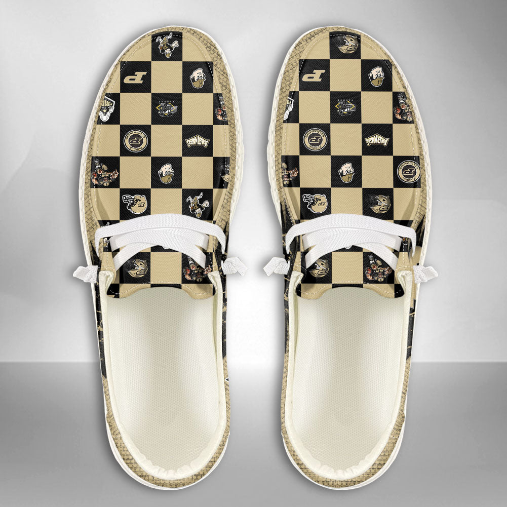 NCAA Purdue Boilermakers Custom Name Hey Dude Shoes 01 CH1