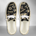 NCAA Purdue Boilermakers Custom Name Hey Dude Shoes 01 M7