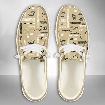 NCAA Purdue Boilermakers Custom Name Hey Dude Shoes 06 M79