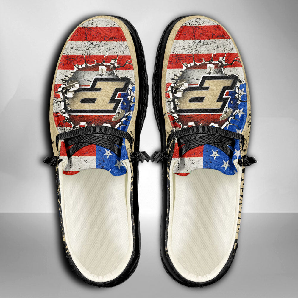 NCAA Purdue Boilermakers Custom Name Hey Dude Shoes 07 M79