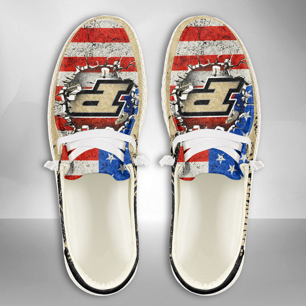 NCAA Purdue Boilermakers Custom Name Hey Dude Shoes 07 M79