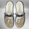 NCAA Purdue Boilermakers Custom Name Hey Dude Shoes 13 M79