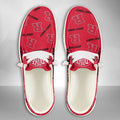 NCAA Rutgers Scarlet Knights - Custom Name Hey Dude Shoes X03