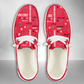 NCAA Rutgers Scarlet Knights Custom Name Hey Dude Shoes 04 M12
