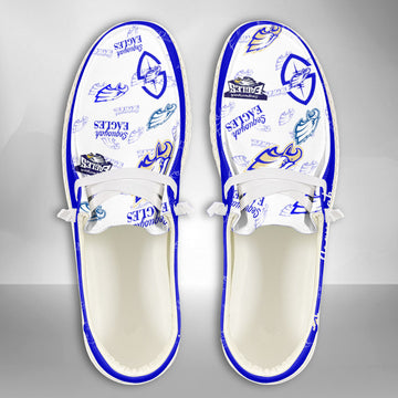 NCAA Sequoyah Eagles Custom Name Hey Dude Shoes 01 M7