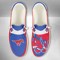 NCAA SMU Mustangs - Custom Name Hey Dude Shoes 02