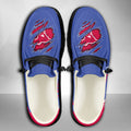 NCAA SMU Mustangs Custom Name Hey Dude Shoes 06