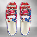 NCAA SMU Mustangs Custom Name Hey Dude Shoes 07 M79