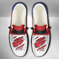 NCAA SMU Mustangs Custom Name Hey Dude Shoes 09 M79