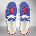 NCAA SMU Mustangs Custom Name Hey Dude Shoes 10 M79