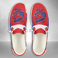 NCAA SMU Mustangs Custom Name Hey Dude Shoes 11 M79