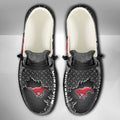 NCAA SMU Mustangs Custom Name Hey Dude Shoes 15 M79