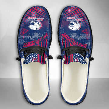 NCAA South Alabama Jaguars Custom Name Hey Dude Shoes 03 M7