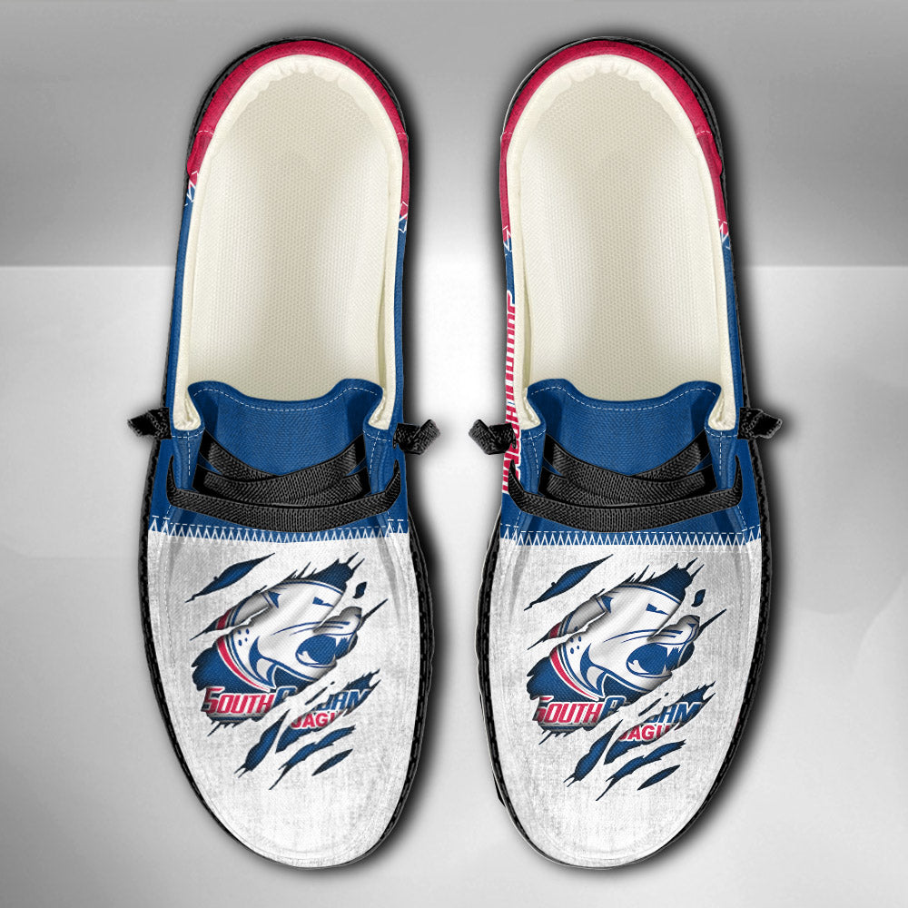 NCAA South Alabama Jaguars Custom Name Hey Dude Shoes 09 M79