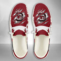 NCAA South Carolina Gamecocks Custom Name Hey Dude Shoes 07 M7