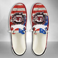 NCAA South Carolina Gamecocks Custom Name Hey Dude Shoes 07 M79