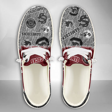 NCAA South Carolina Gamecocks Custom Name Hey Dude Shoes 08 M79
