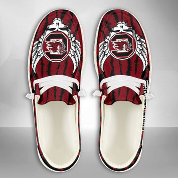 NCAA South Carolina Gamecocks Custom Name Hey Dude Shoes 12 M79